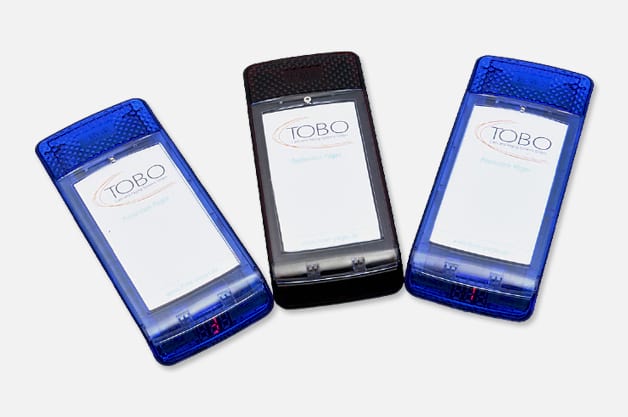 TOBO IQ Patienten Pager Schwarz von